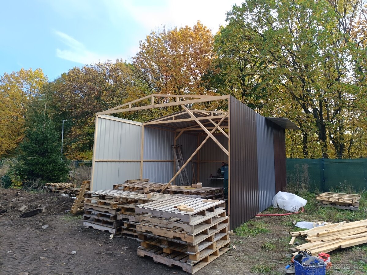 Prodám novou plechovou halu 7 x 4,5 m - 11