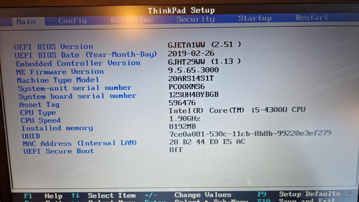 Lenovo ThinkPad T440s 8GB RAM, 256GB SSD - 11
