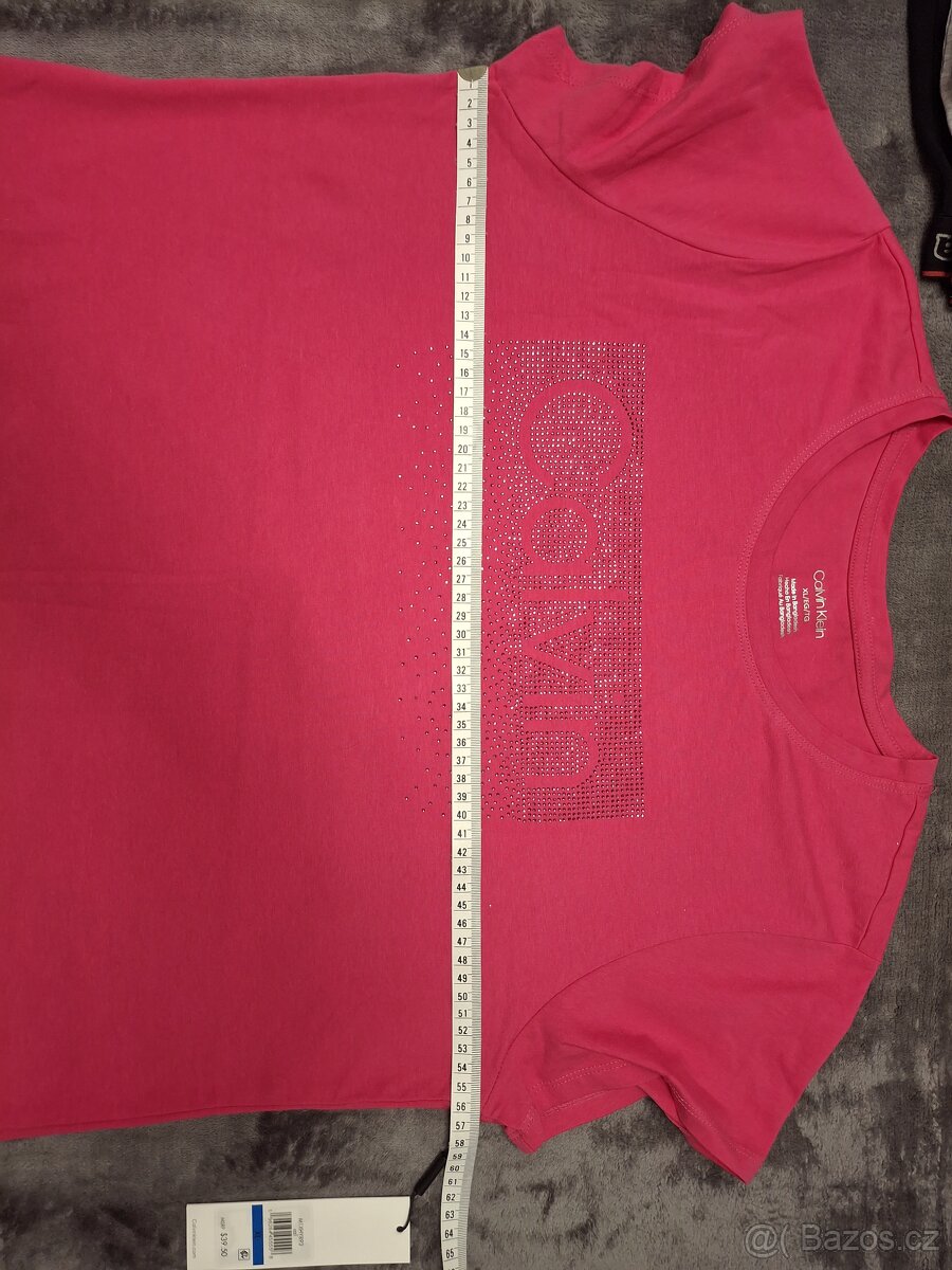 Nové dámské triko Calvin klein s kamínkama vel. XXL - 11