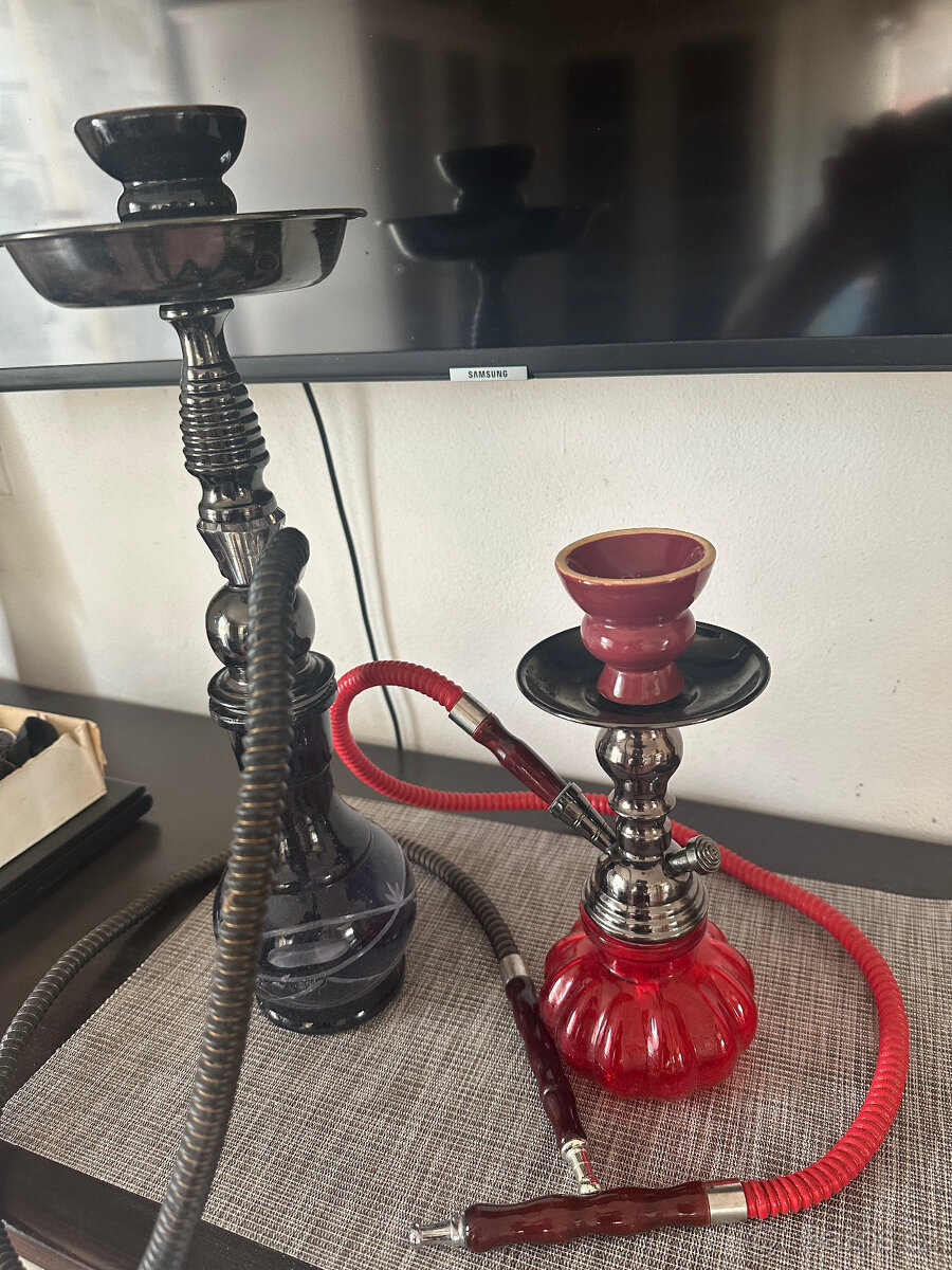 Vodní dýmky - 2 kusy - 11