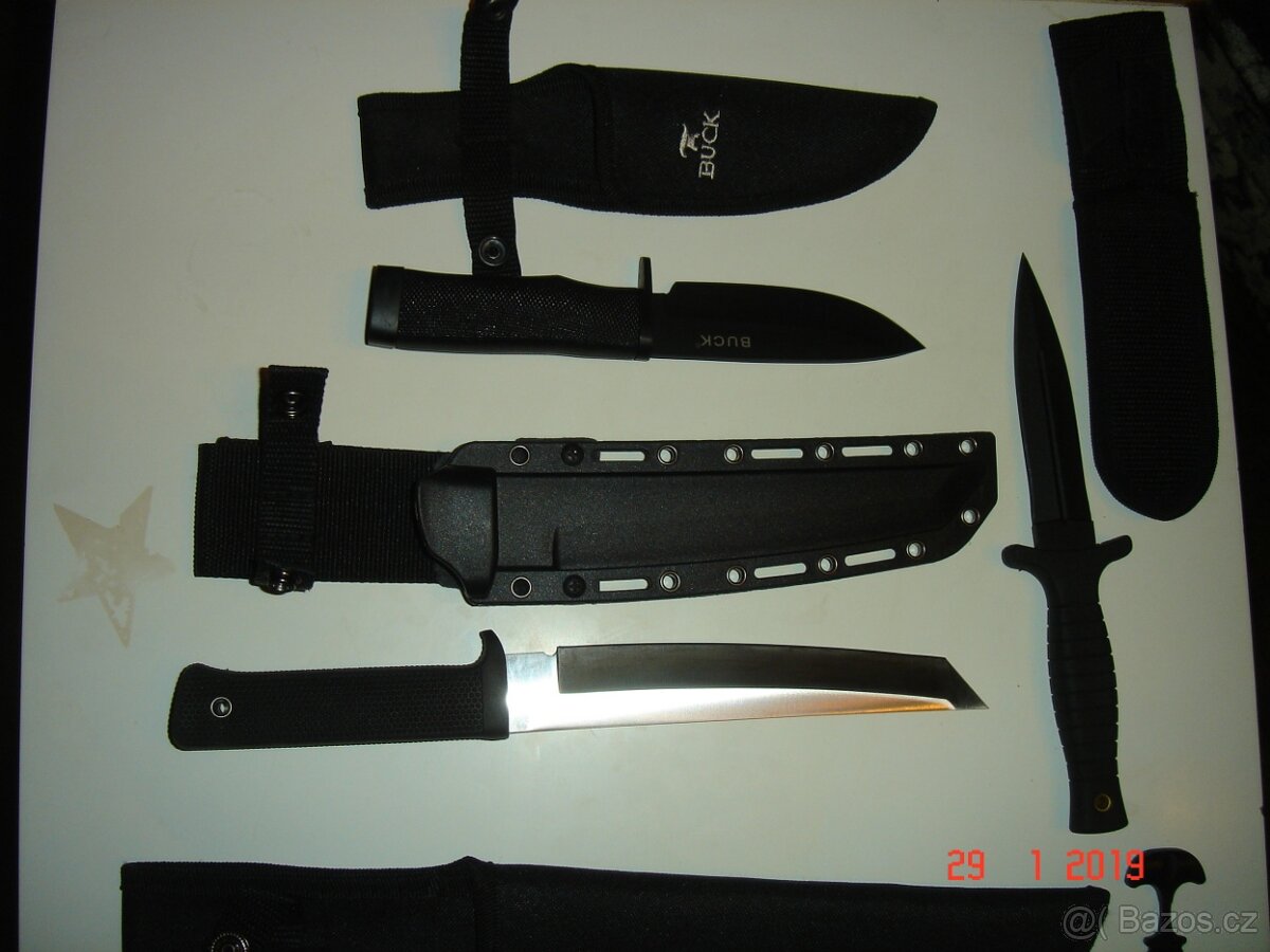 Prodám krásnou, novou, oboustranně broušenou dýku a další no - 11