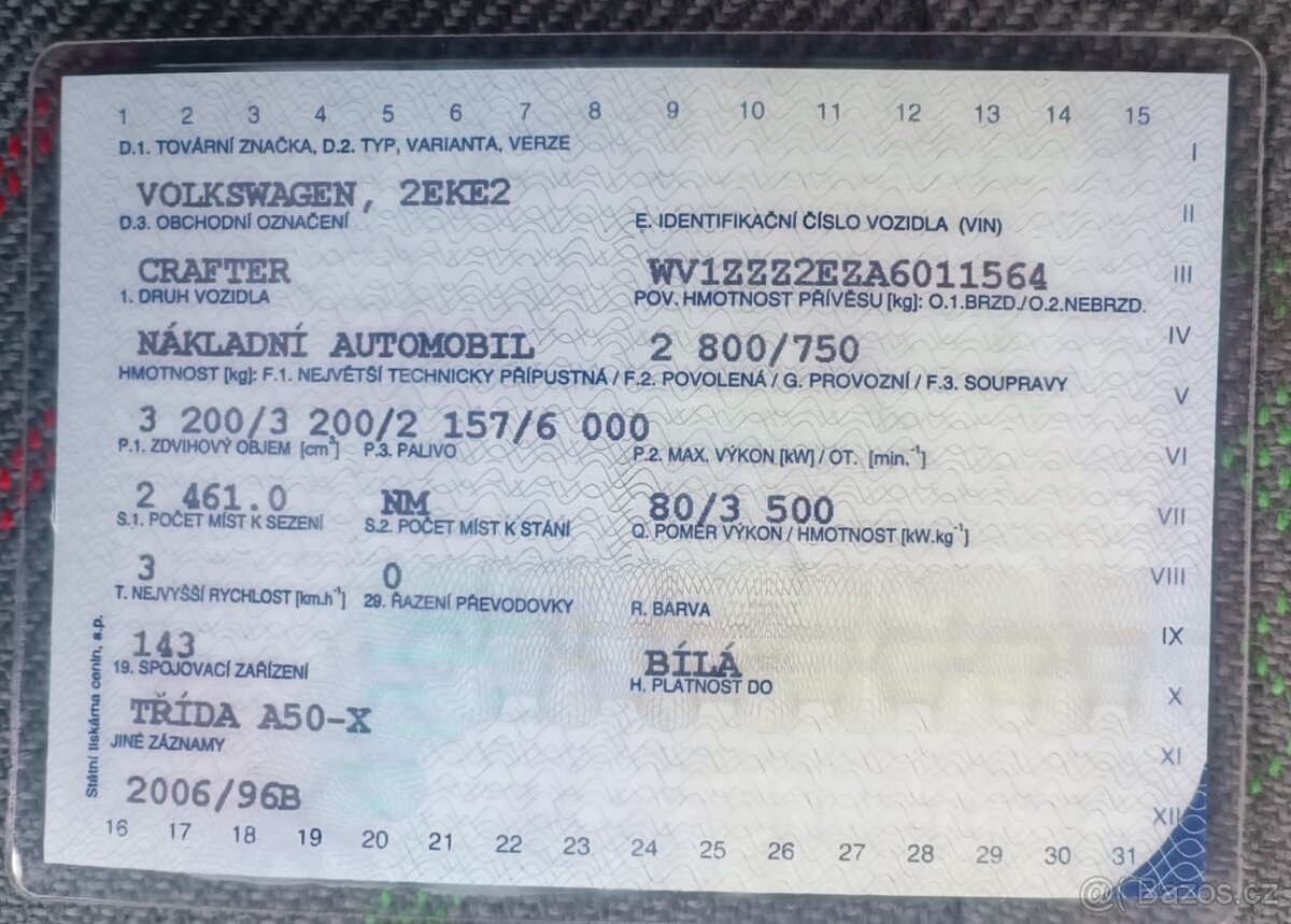 VW Crafter 2006 - 11