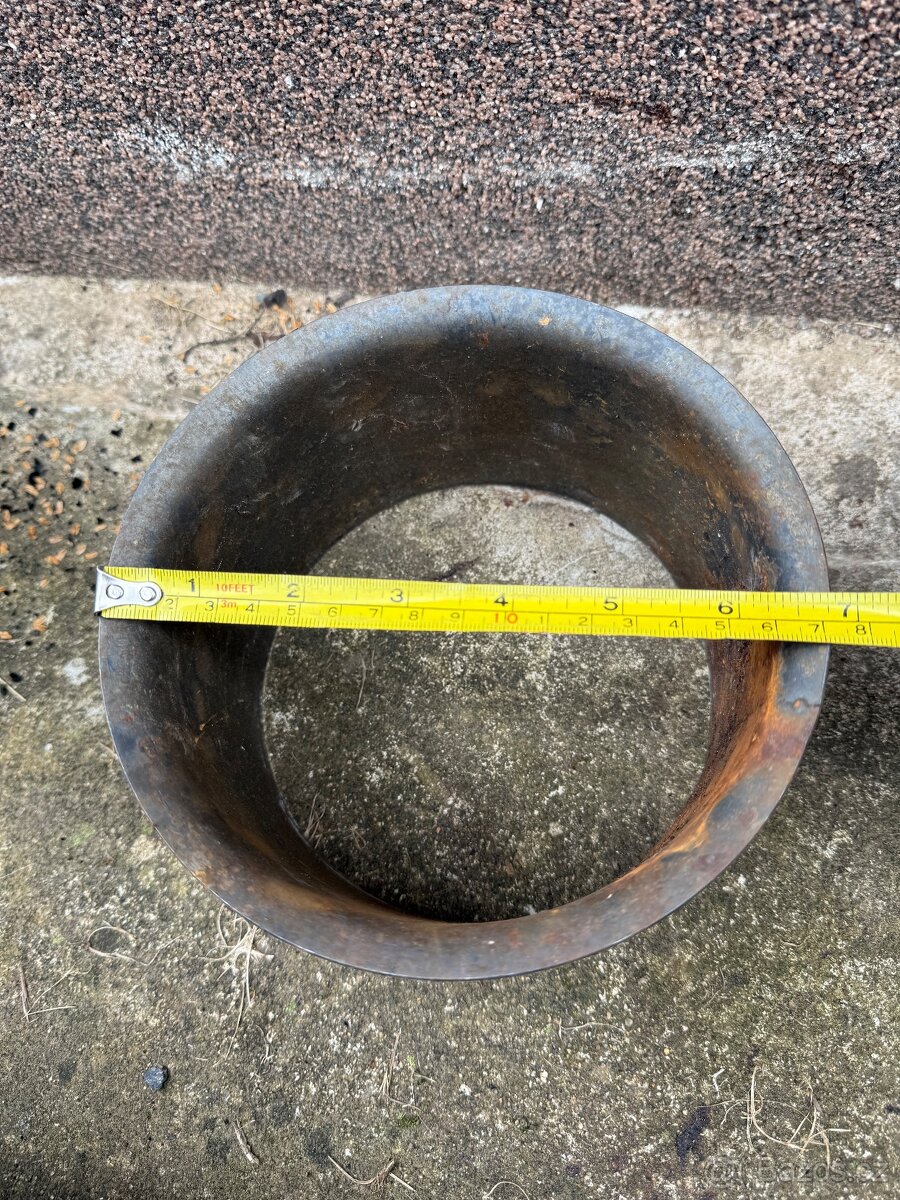 Kouřovody, redukce a zděř 120 mm - 11