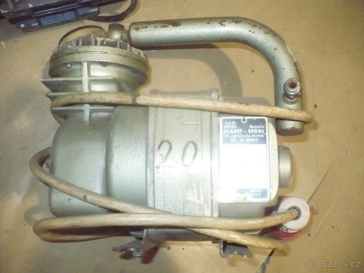 elektromotory,kompresor,ložiskové osy,kabely - 11