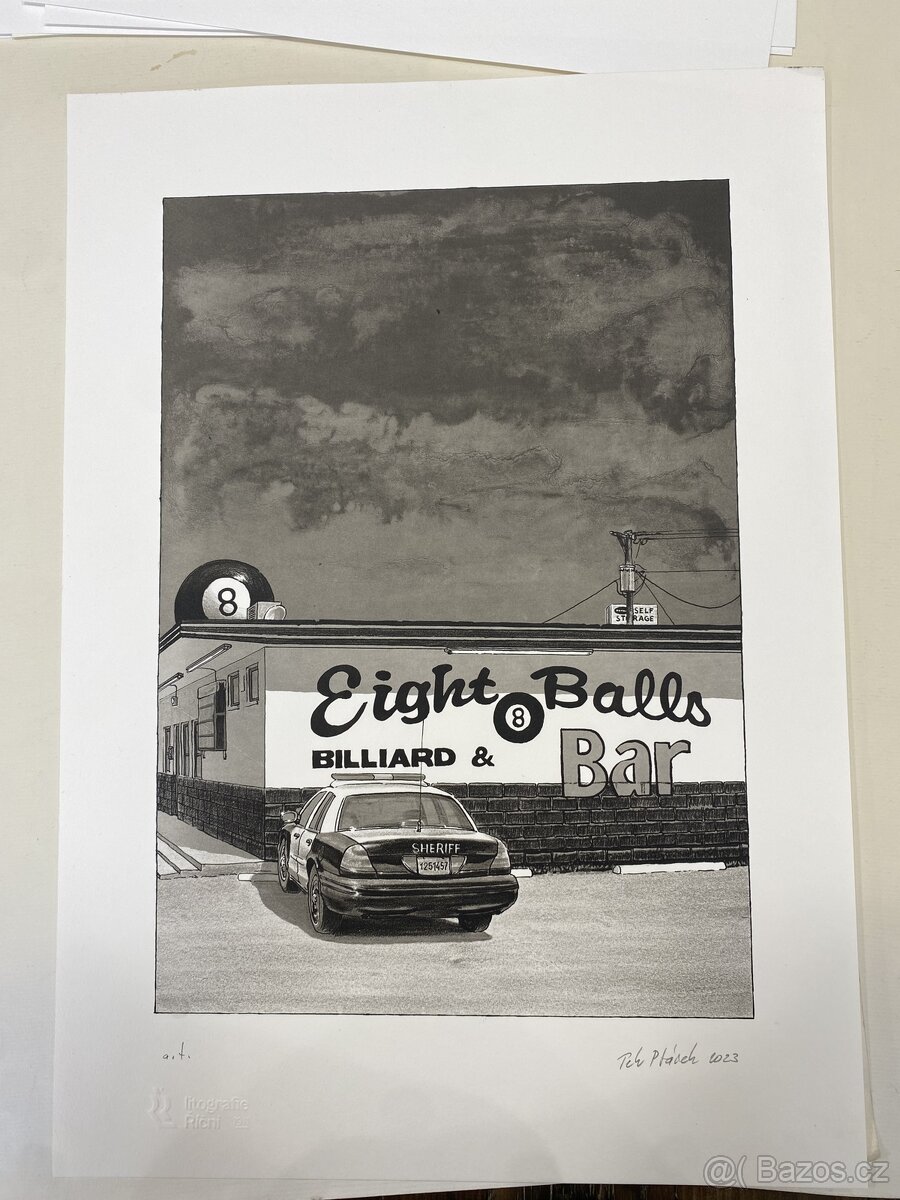 Jan Saudek litografie celek - 11