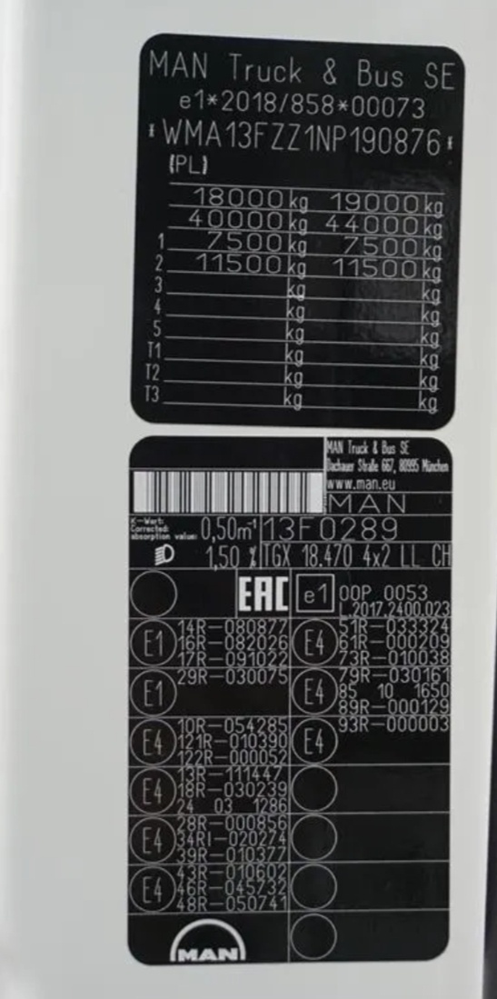 MAN TGX 18.470 - 4x2 - Průjezdná souprava - 11