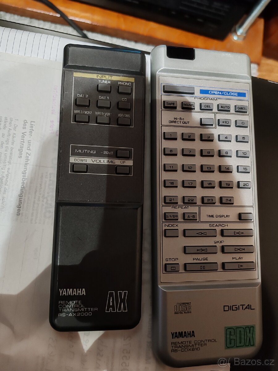 HighEnd Zesilovač YAMAHA AX-2000 + CDX-2000 - 11