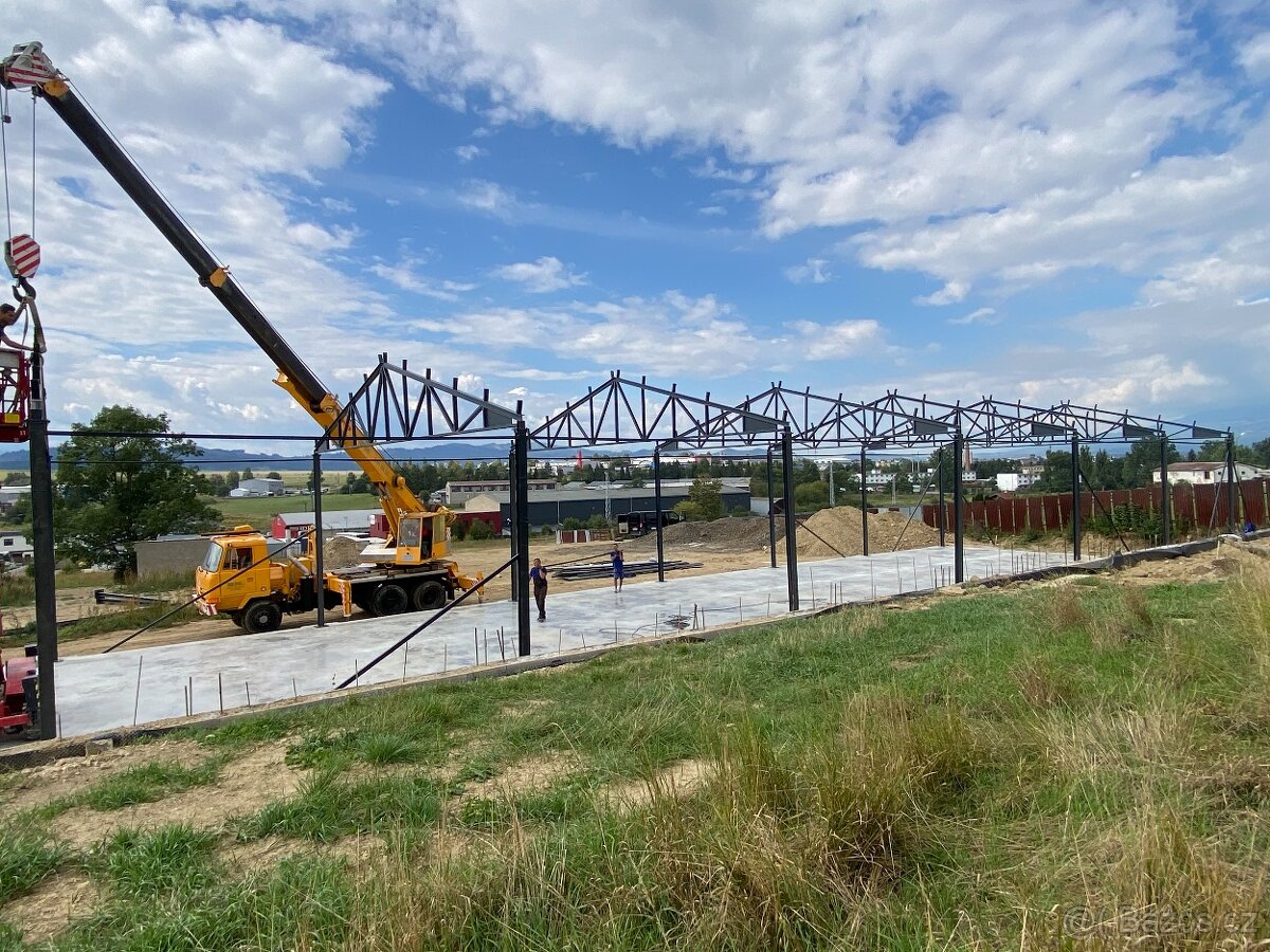 Konstrukce haly 15x30x6m - 11