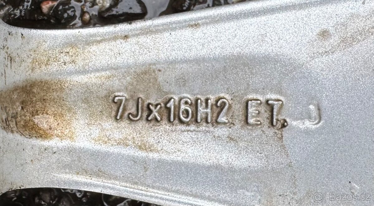 Alu kola Titan 205/50 R167Jx16H2 ET 40 5x114,3 - 11