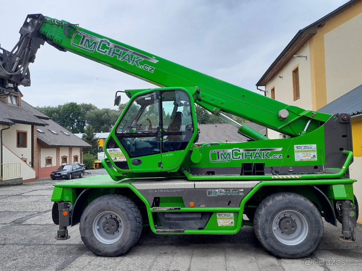 otočný teleskopický manipulátor Merlo Roto 60.24MCSS 6tun/24 - 11