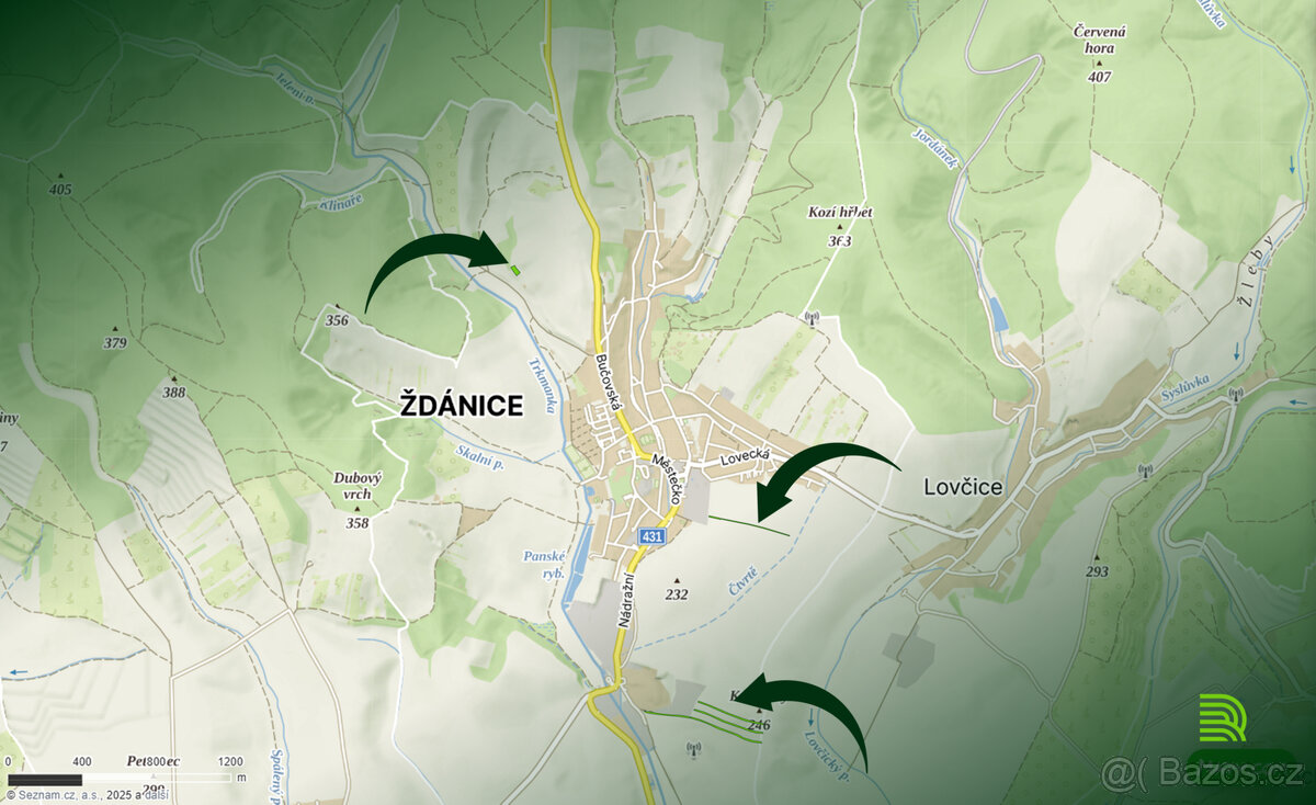 Prodej pozemků KÚ Ždánice LV 1336 a LV 1337 - 11