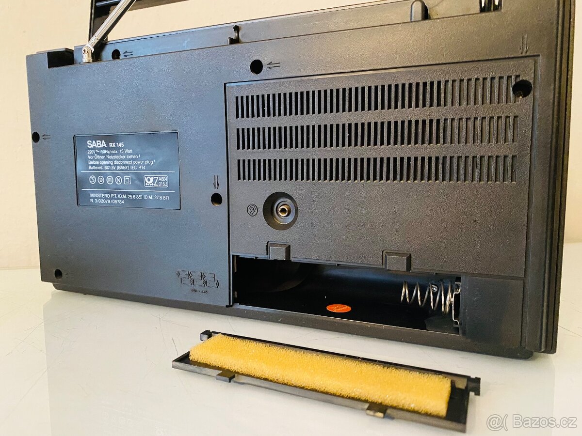 Rádio Saba RX 145, rok 1992 - 11