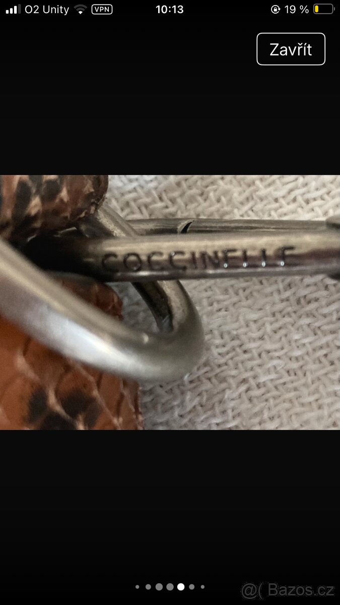 Kožená kabelka Coccinelle - 11