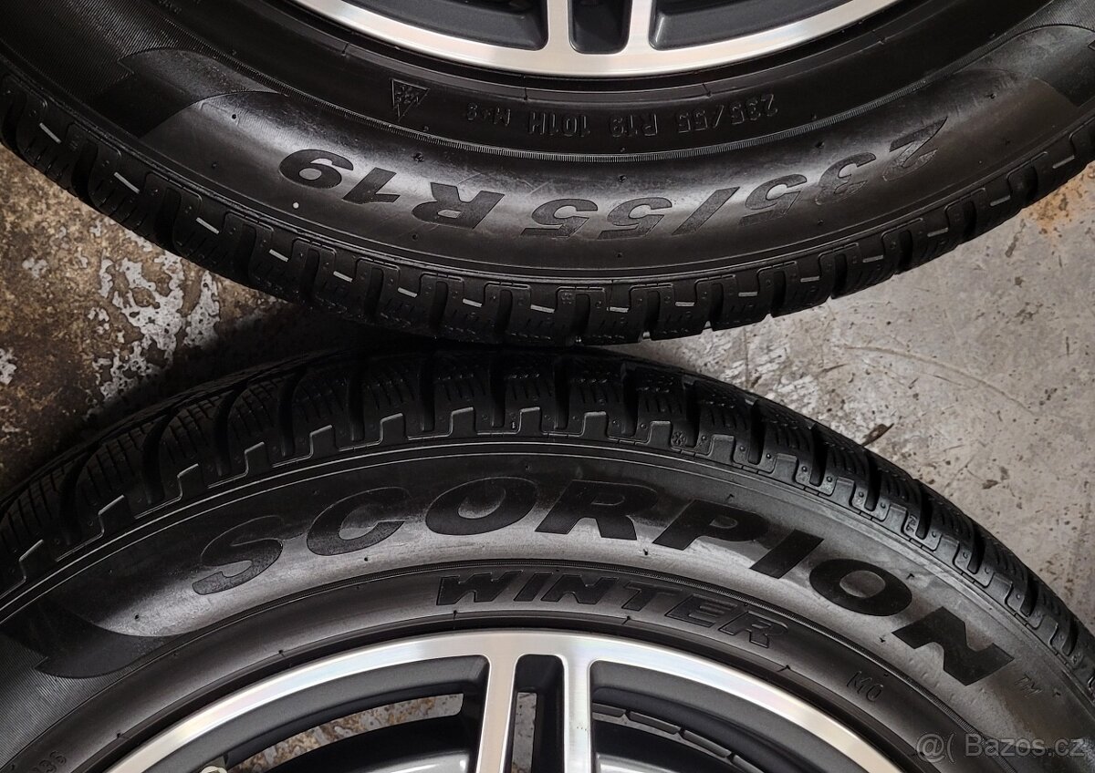 Mercedes Benz EQC,GLC,AMG, alu 19',zimní pneu, TPMS - 11