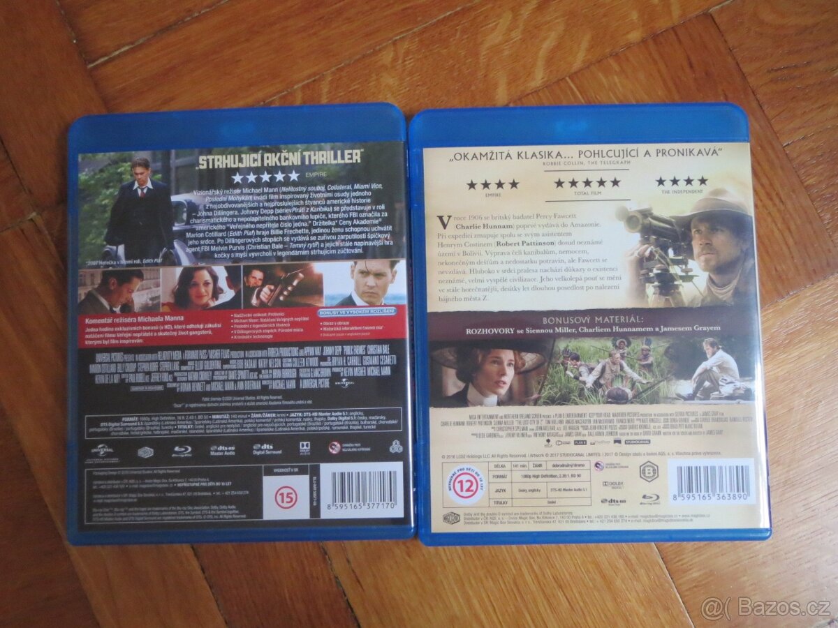 Blue Ray, SCHVARZENEGER,Caprio , Clooney, Johnosn - 11