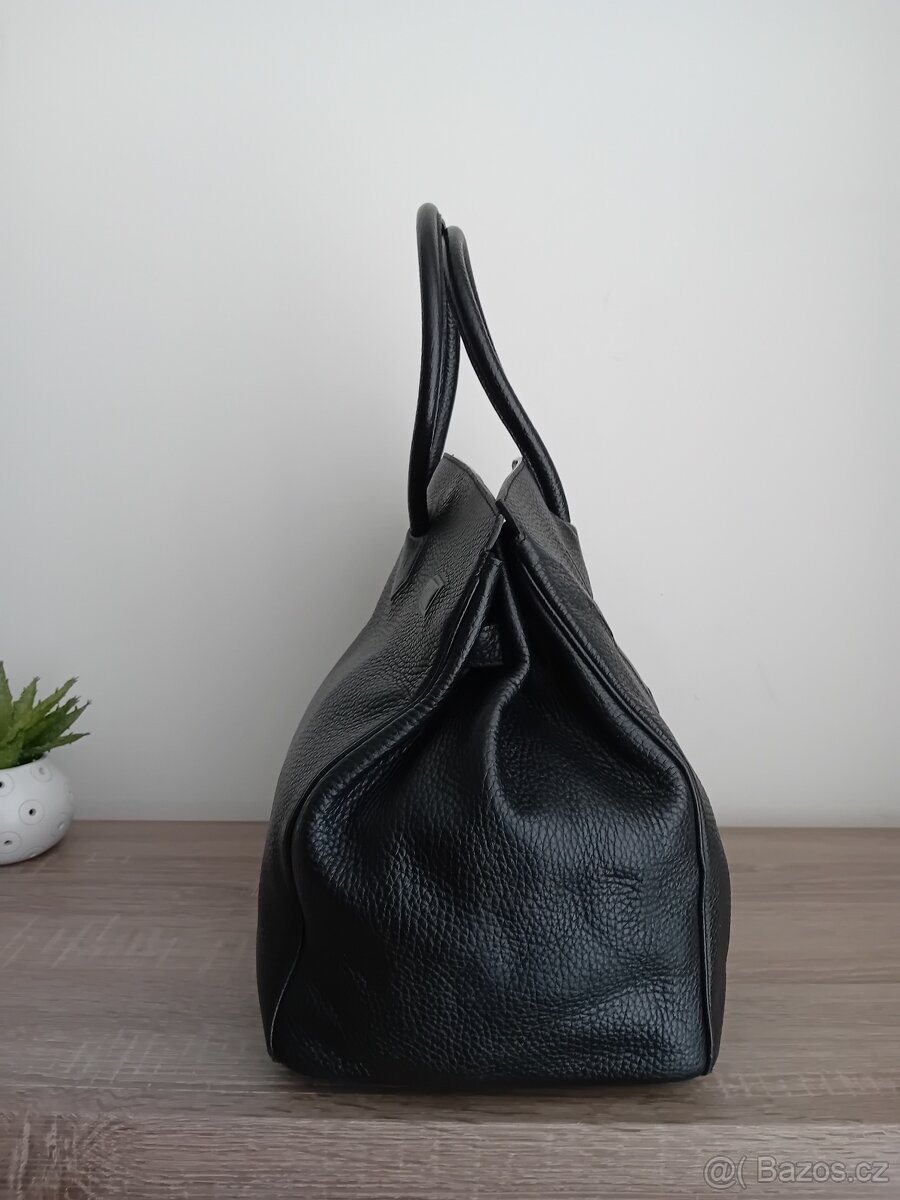 Dámská luxusní kabelka kožená - 11