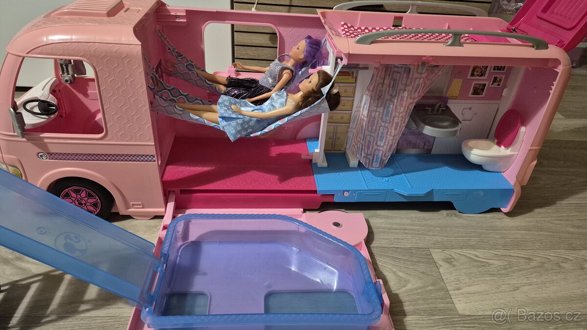 Barbie karavan snů Mattels krabicí - 11
