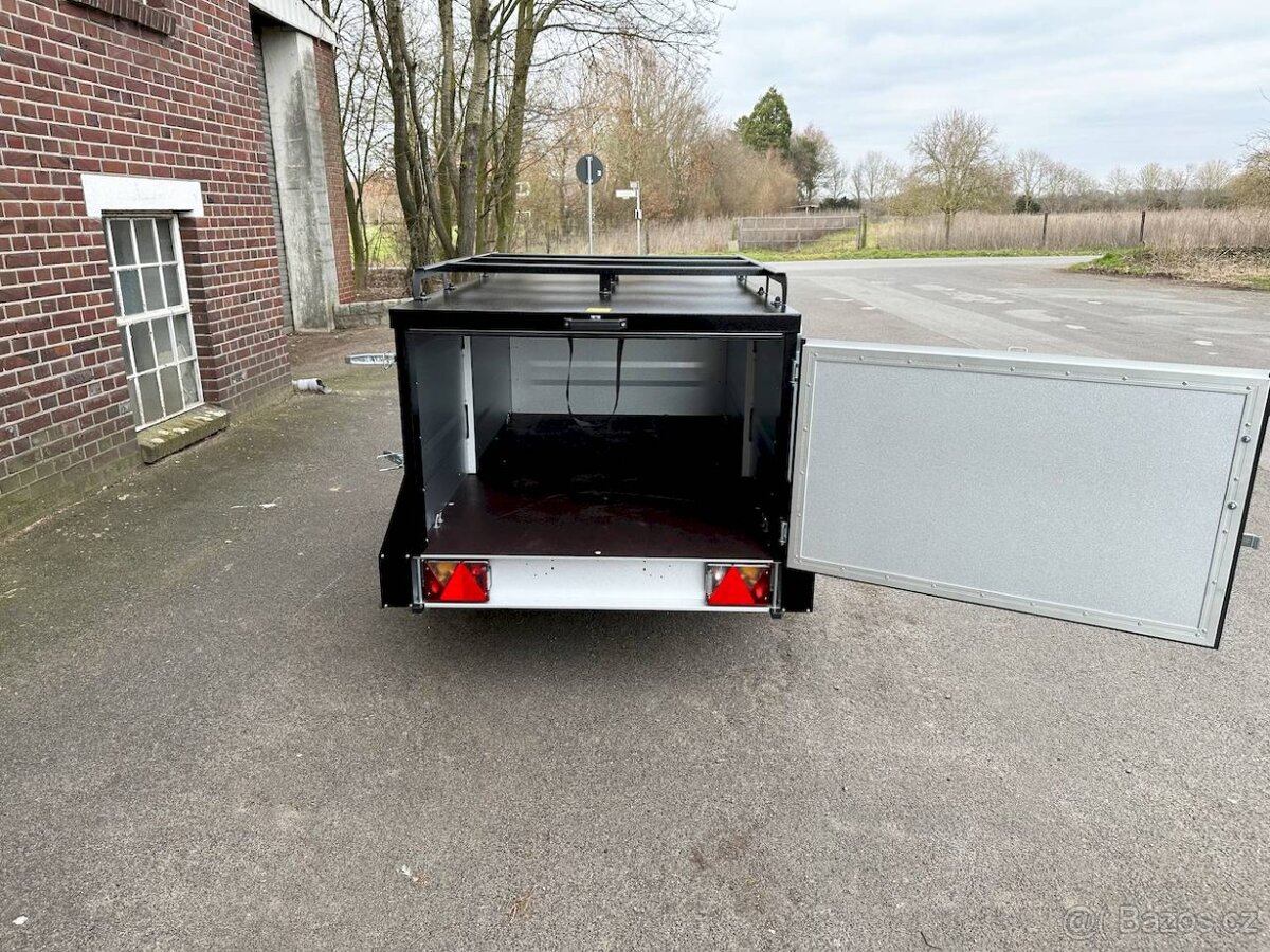 Böckmann® Multifunkční Přívěsný Vozík s Poklopem CAMP - 11