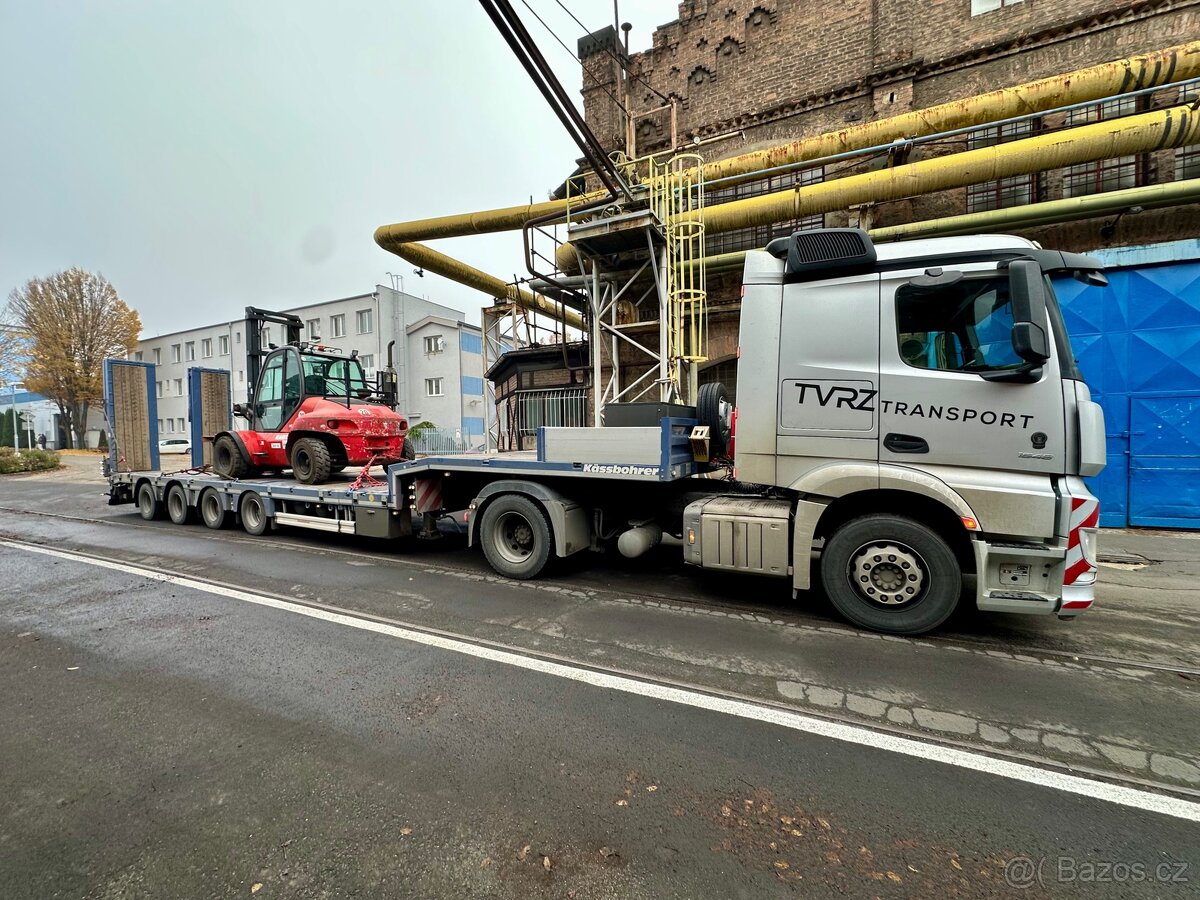 Odtahová služba přeprava strojů Most - 11