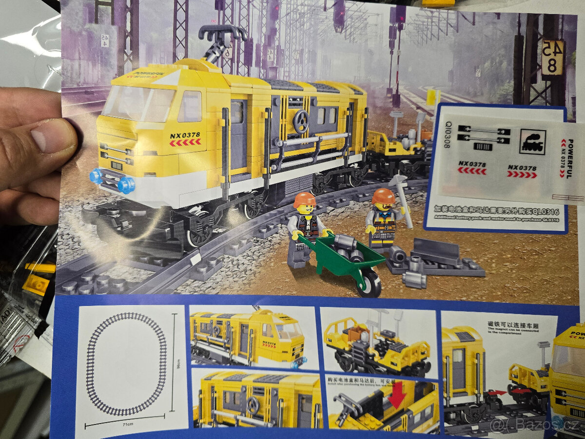 Stavebnice Vlaky a koleje (náhrada) - 11