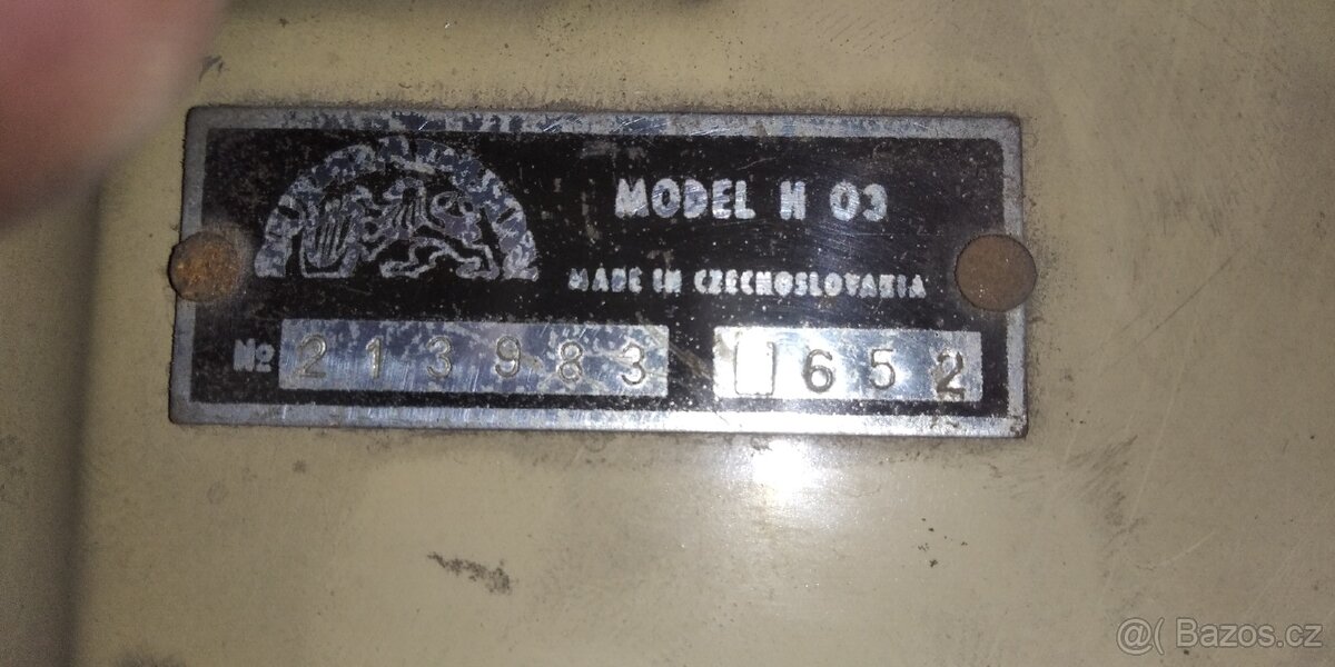 Prodám gramofon/starý gramofon/gramofon Supraphon - 11