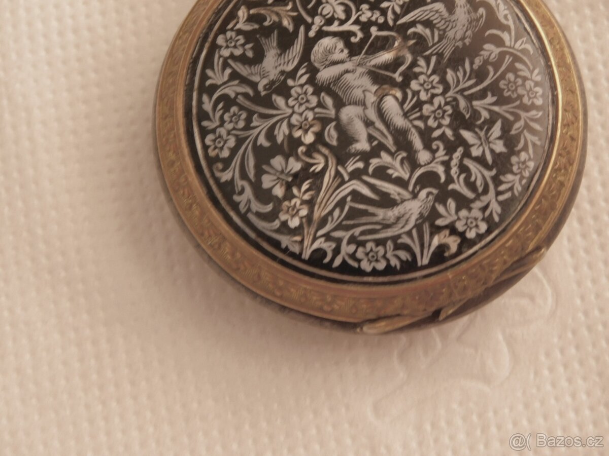 Starožitné kapesní hodinky J.DUQUESNE NANCY - 11