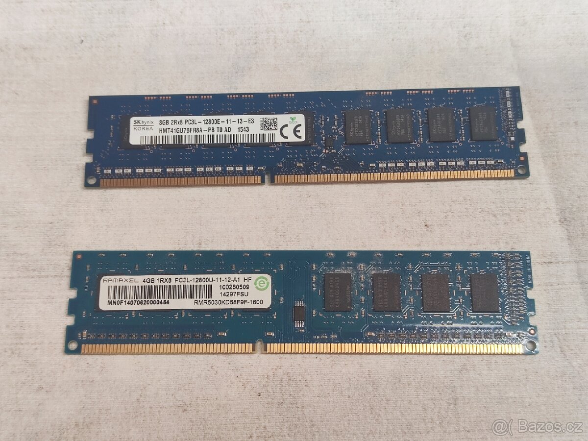 Velká sada RAM pamětí (DDR3, DDR2, DDR1) - 11