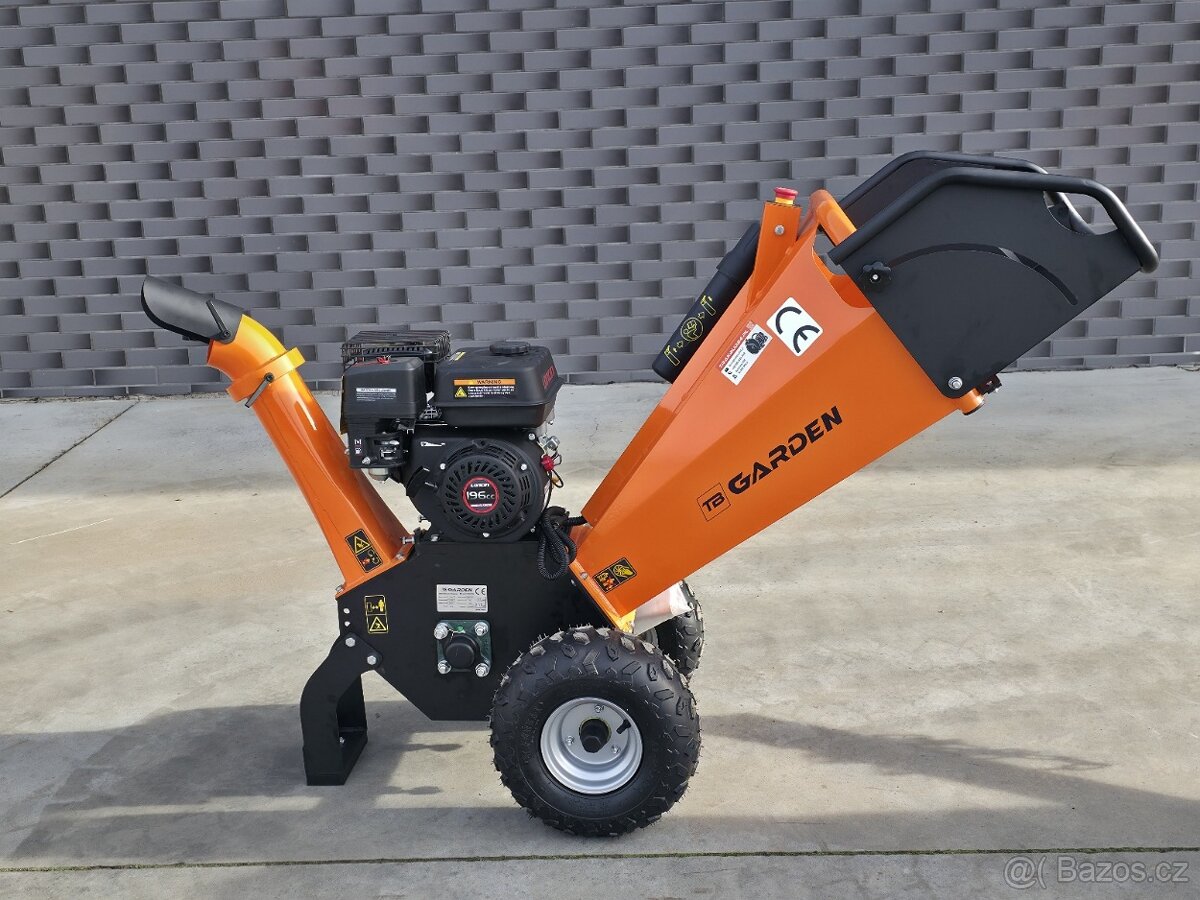 Štěpkovač drtič větví 12 cm – benzínový GS650 - 11