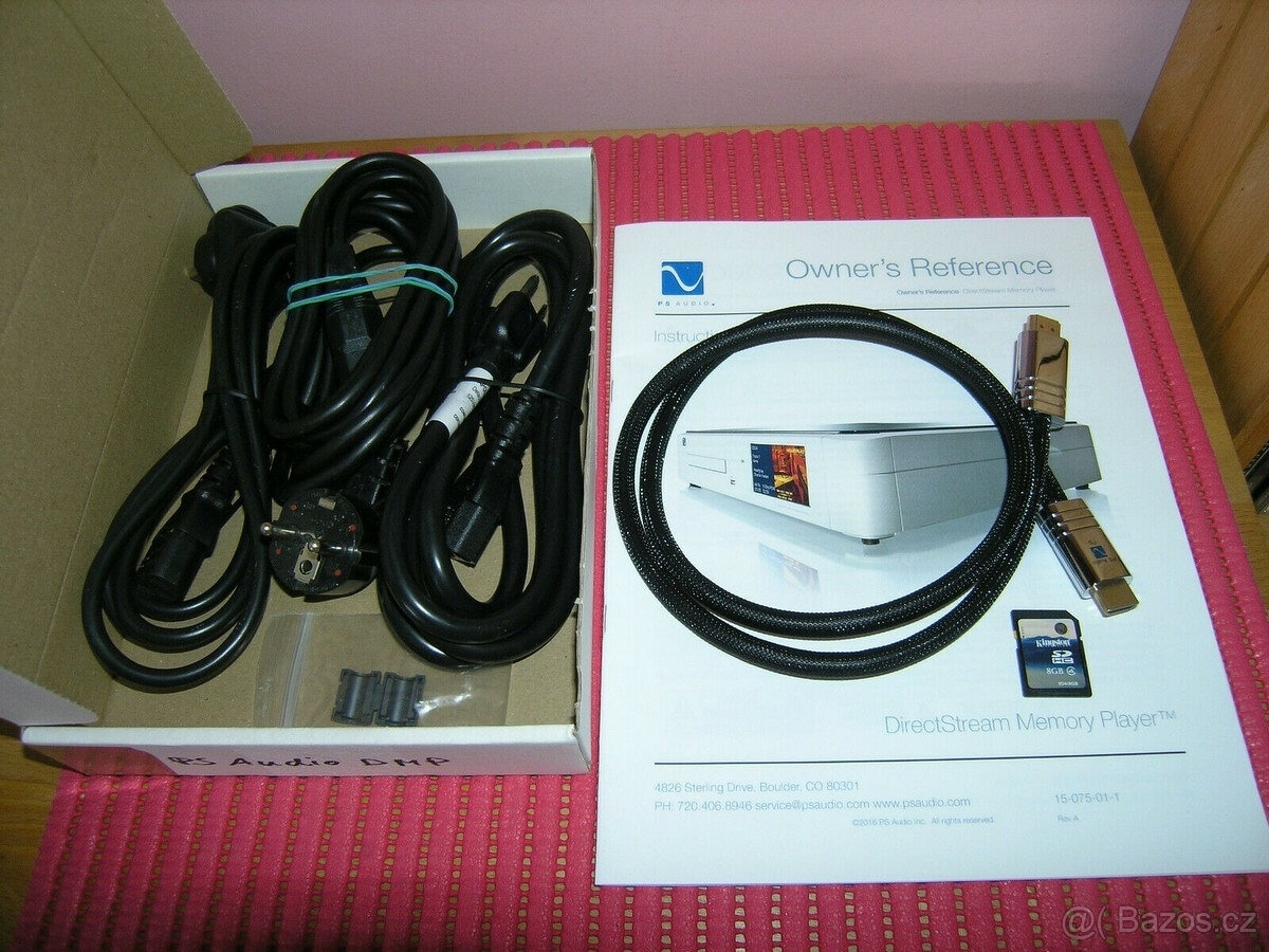 PS Audio DirectStream Memory Player, jako nový, stříbrný, or - 11