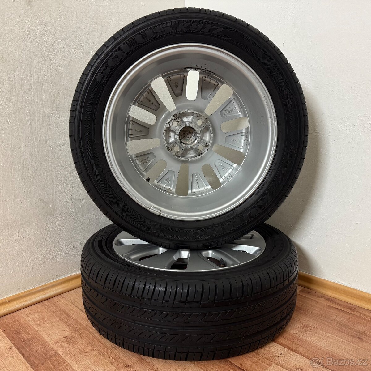 KIA RIO/STONIC 4x100 R16 ET43+LETNÍ 195/55R16 6mm - 11