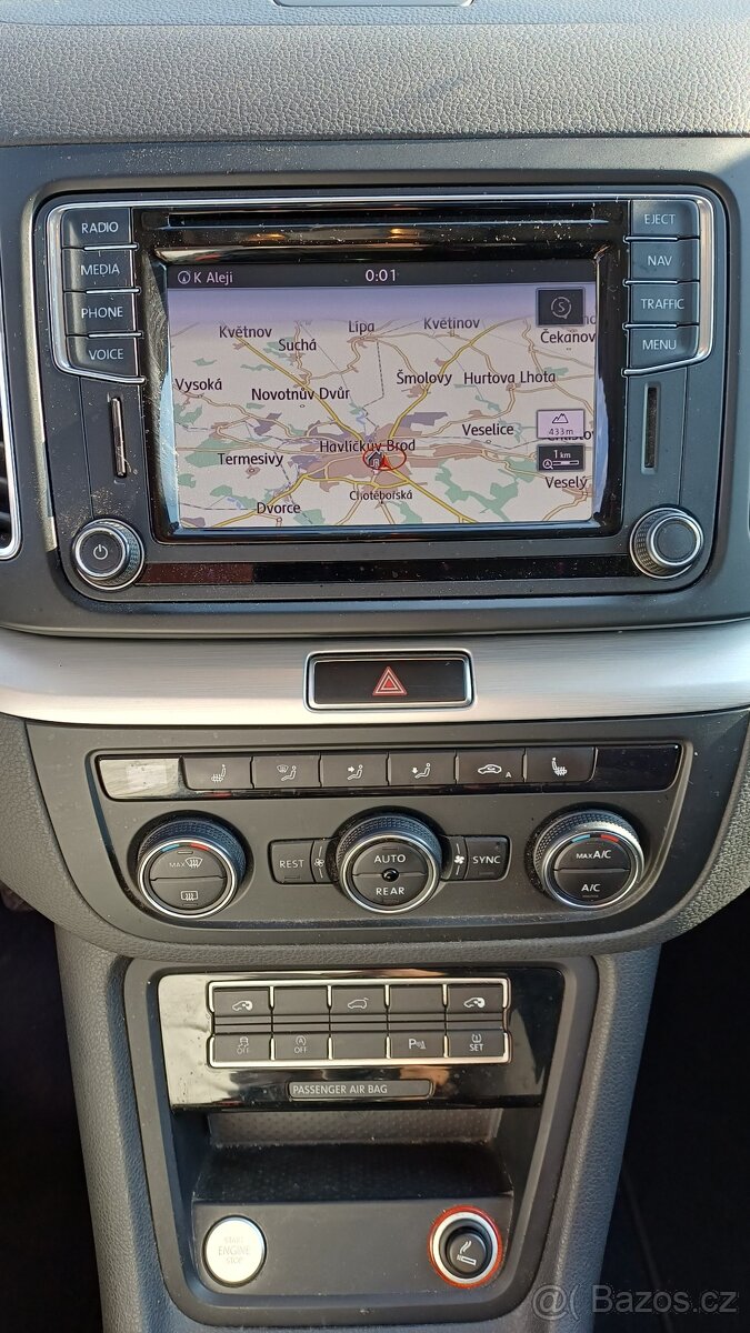 VW SHARAN 2.0 TDi, 110 kW, 7 míst, rok 2016 - 11