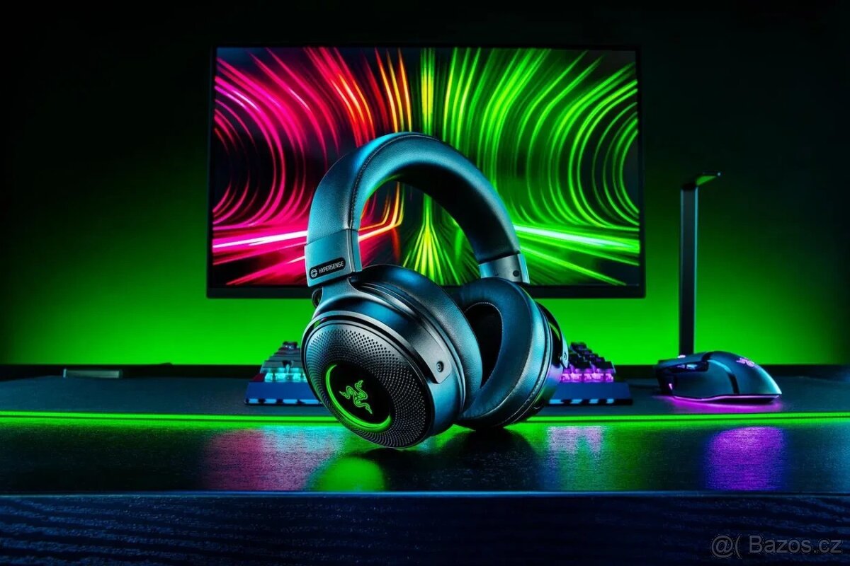 NOVÝ bezdrôtový herný headset Razer Kraken V3 Pro - 11