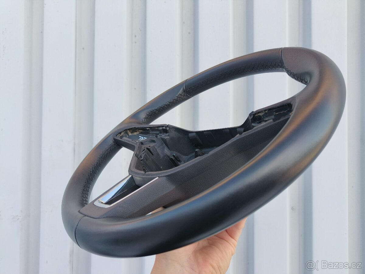 Originální kožený volant TOP STAV Škoda Octavia 3 Superb 3 - 11