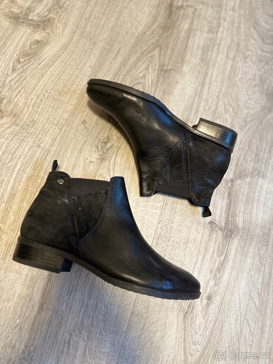 Kozačky Caprice, černé, vel. 40,5 - 11