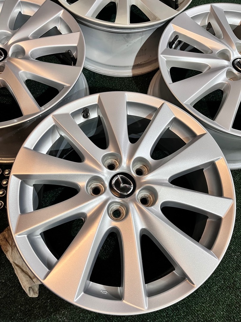 5x114,3 R17 Mazda CX originál Alu - ET 50, výborný stav - 11