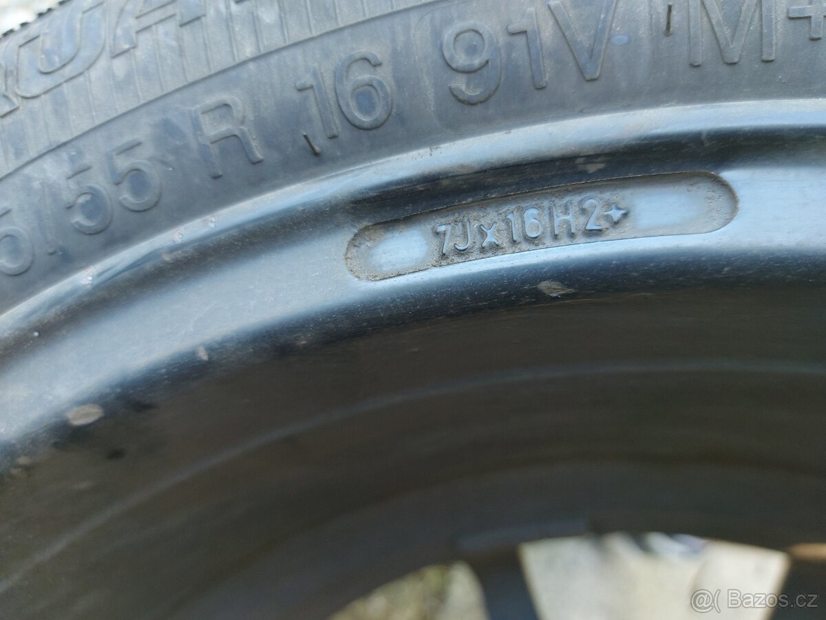 OPEL ALU kola DOTZ R16 s pneu LAUFEN 205/55 R16 - 11