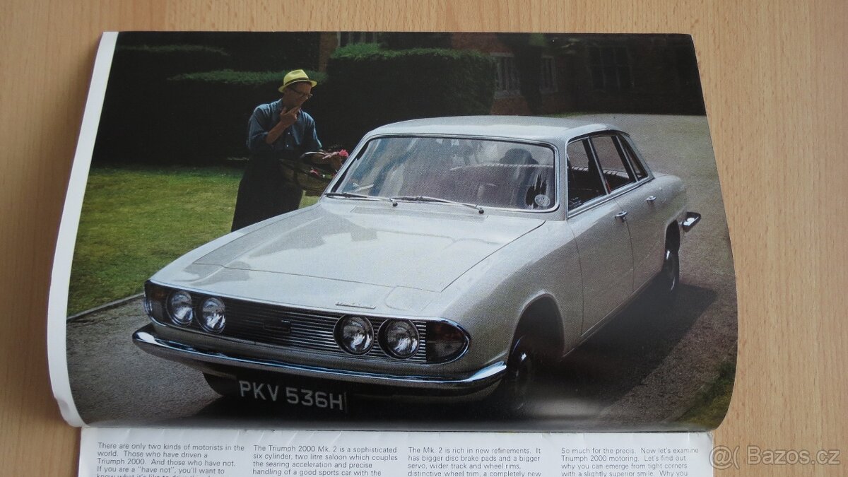 Prospekty Rover, Triumph, TVR, Lotus - od 50. let. - 11