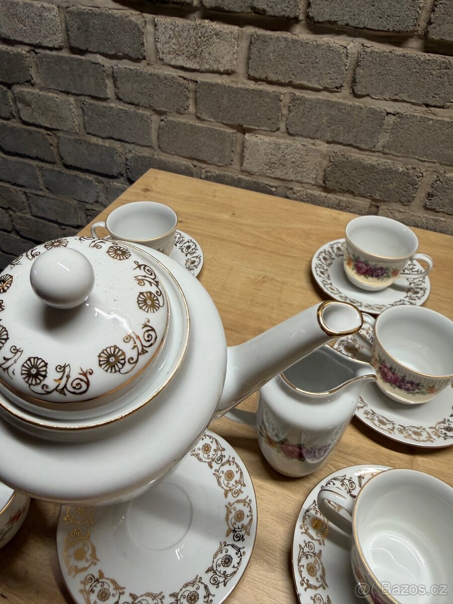 Vintage kávový servis MZ Czechoslovakia - 11