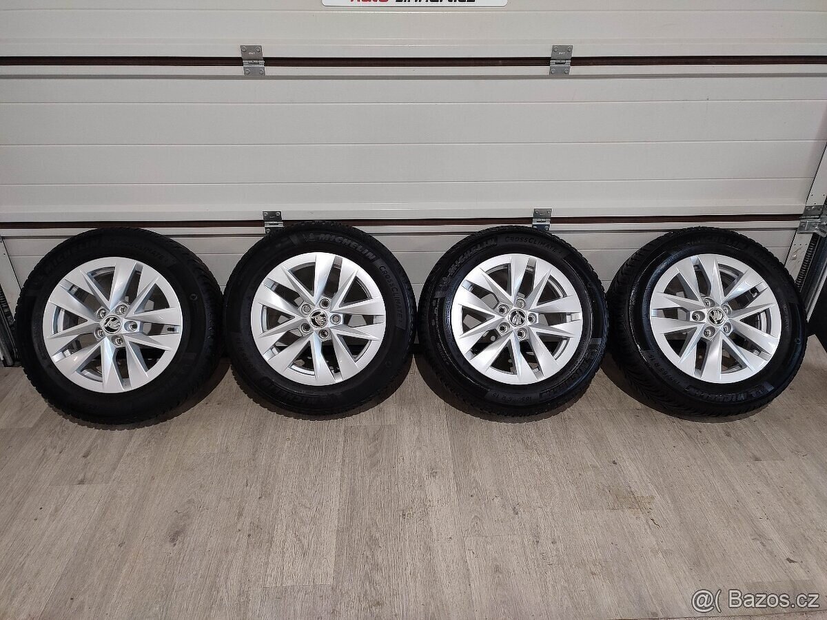Škoda Fabia IV - sada kol s celoroční pneu 5x100 r16 - 11
