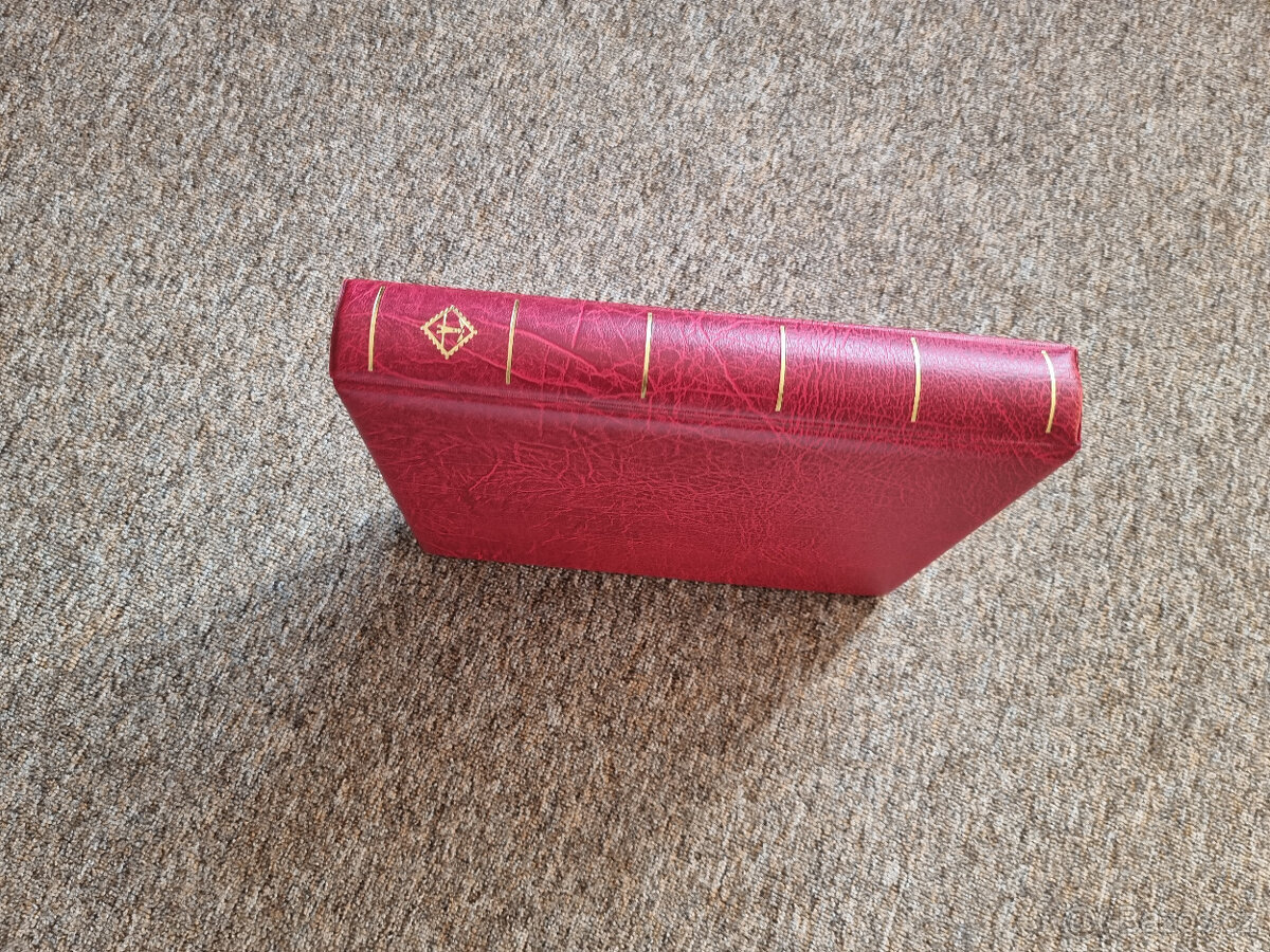 Albové desky LEUCHTTURM VARIO F + zasklené listy POFIS 76 ks - 11