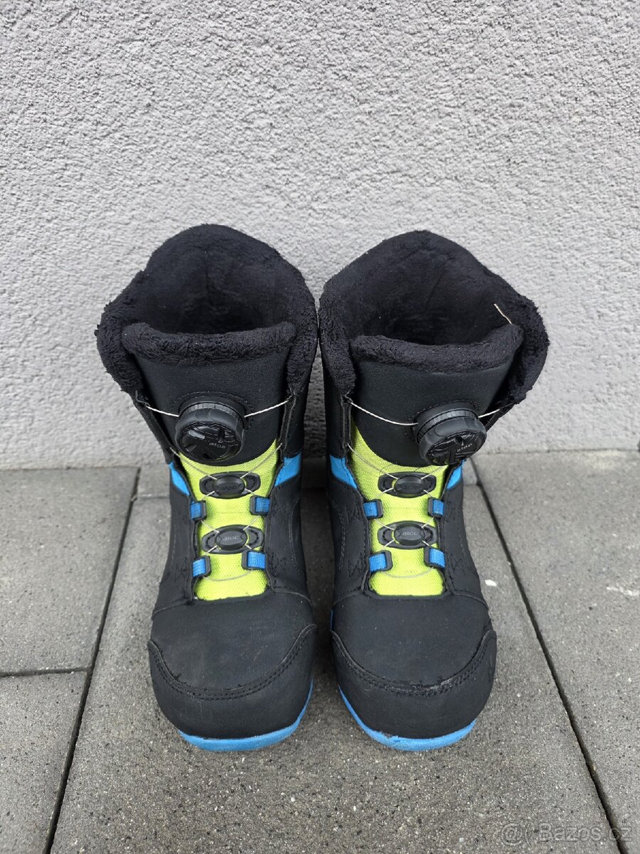 Dětský snowboard VÖLKL FUTURE, 105 cm + boty - 11