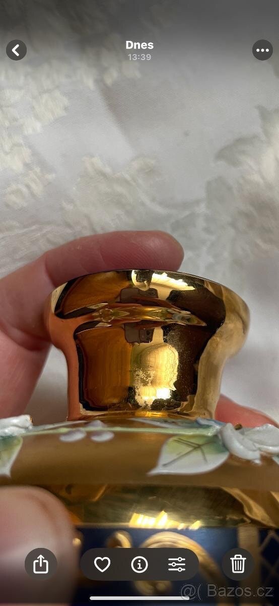 Karafa se zátkou NOVOBORSKÉ SKLO - 11