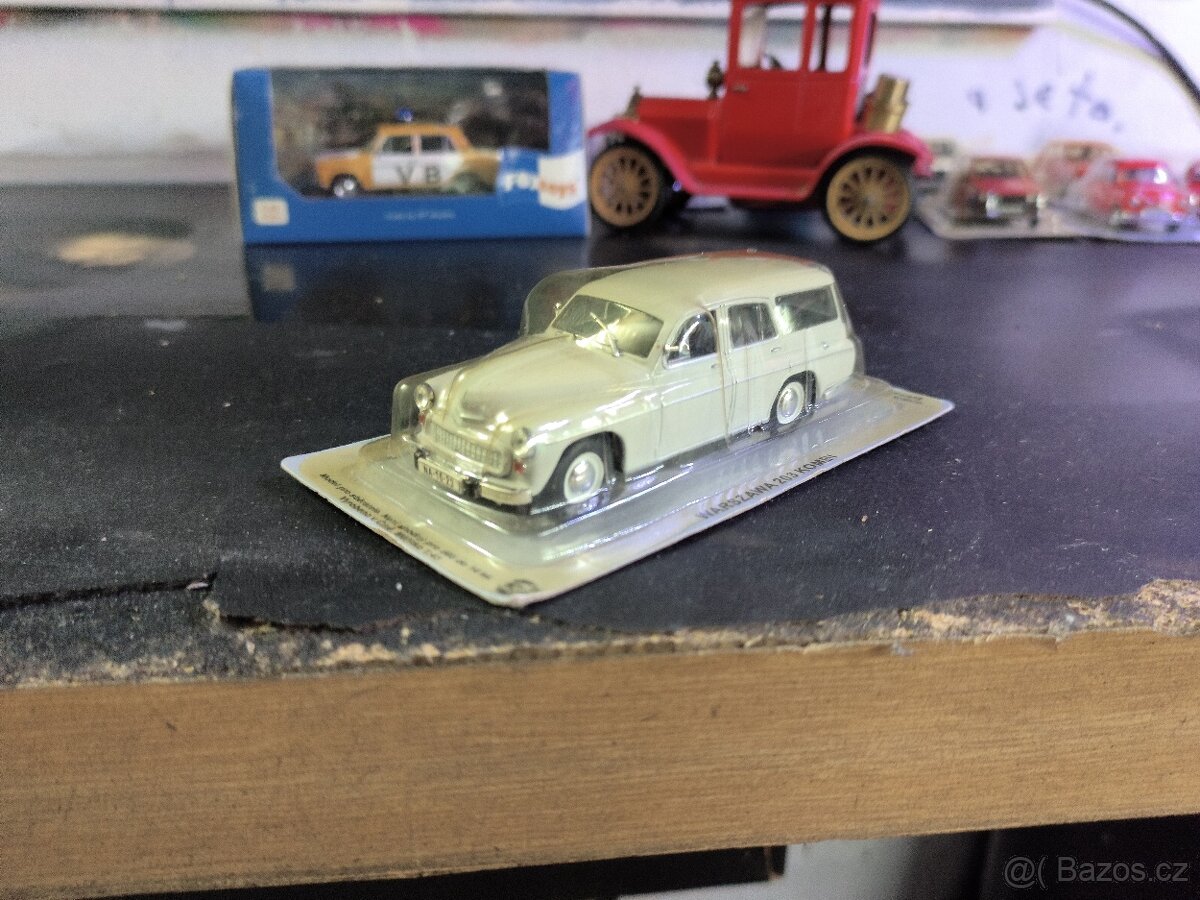 Modely autíček wartburk - 11