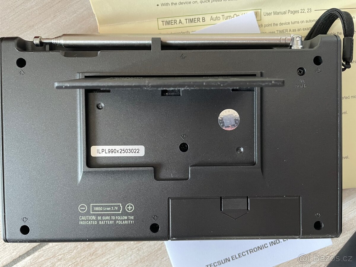 Tecsun PL-990x + Loop antenna GA-450 - 11