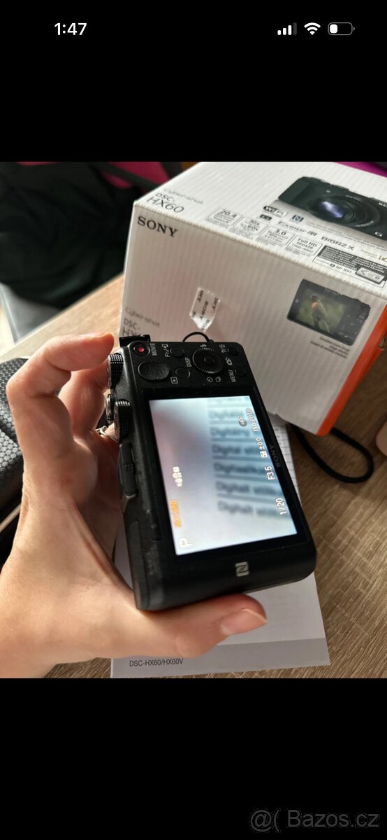 Sony cyber shot DSC HX60 uplne novy - 11