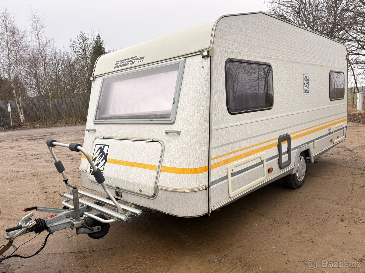 KNAUS 490, nová STAN, WC, extrémně zachovalý, 100km/h - 11