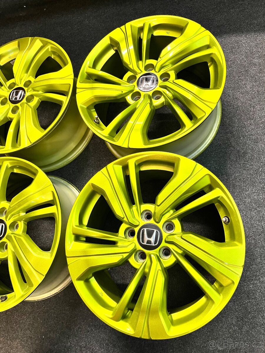 R17” 5x114,3 Honda Civic originál alu disky - Lak - TOP - 11