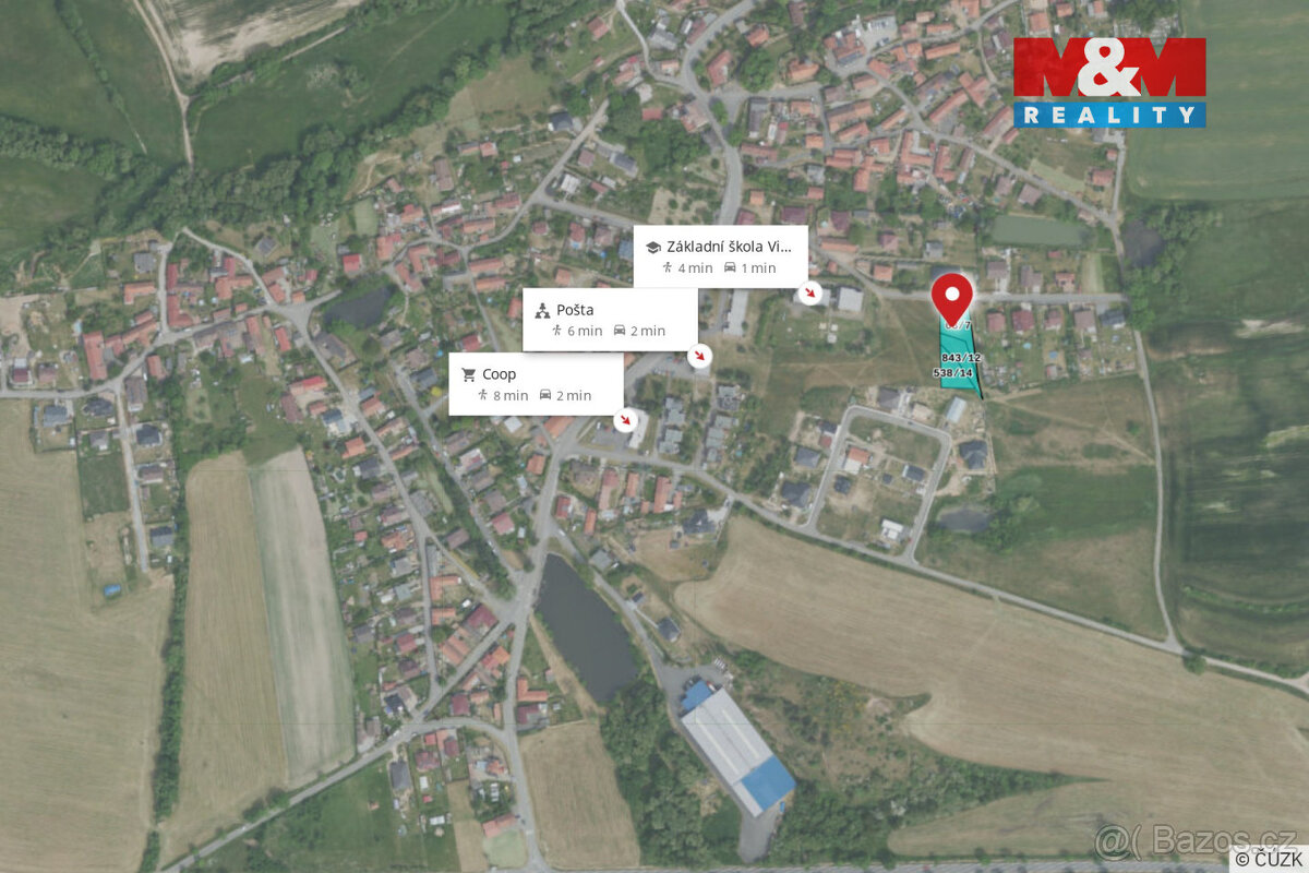 Prodej pozemku k bydlení, 1810 m², Višňová - 11