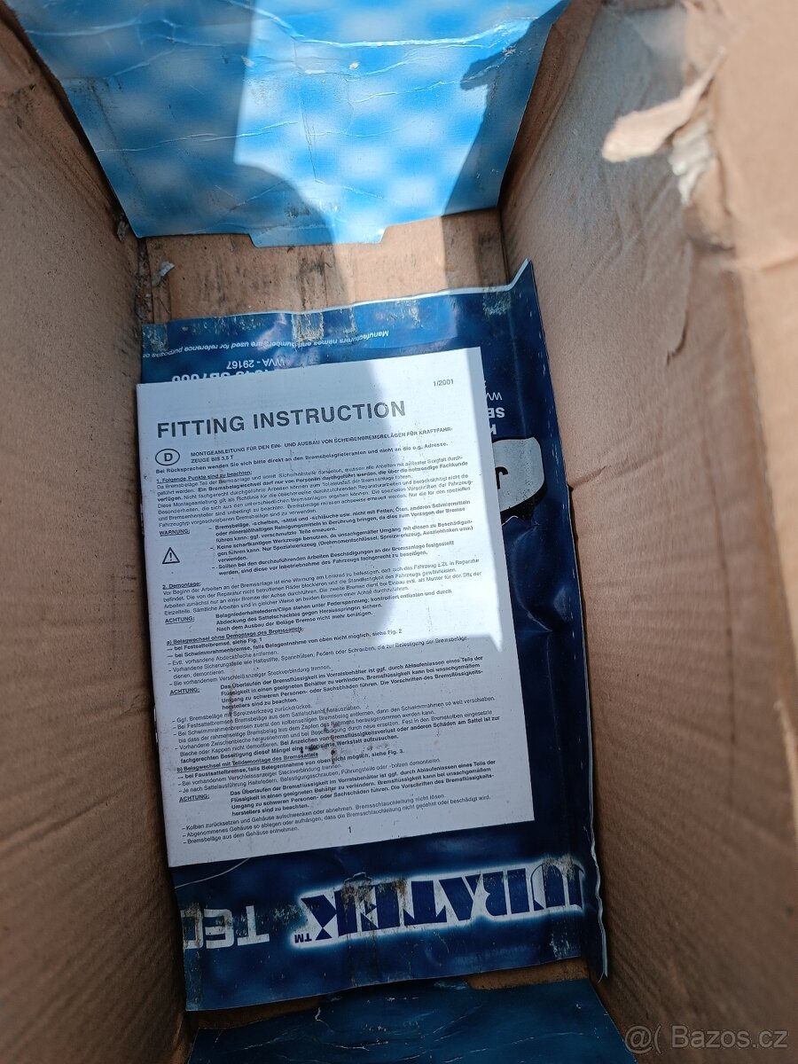 Brzdové destičky JURATEK Plus JCP 1000 WVA29087 - 11