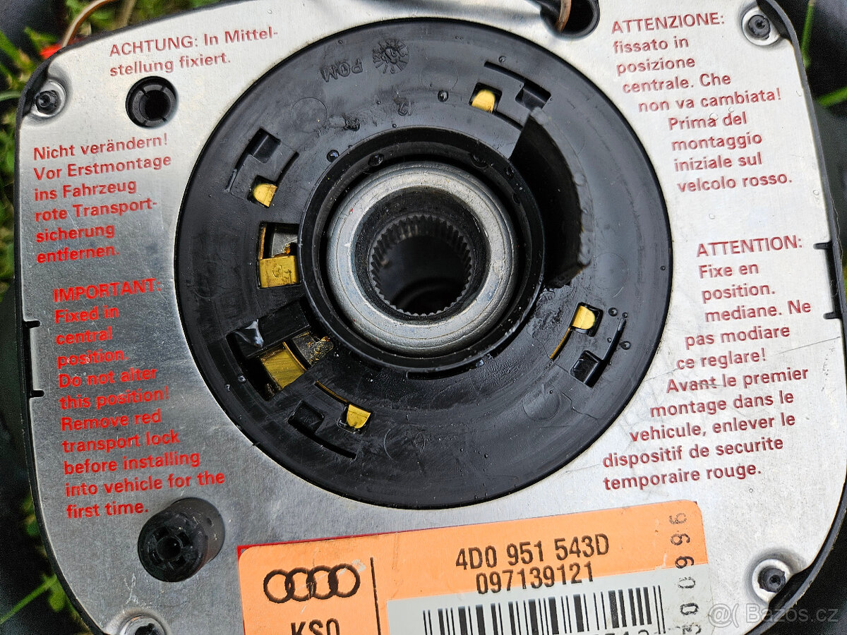 Audi S4 S6 S8 S-line volant kožený sport - 11